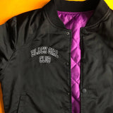 Black Girl Club Bomber Jacket