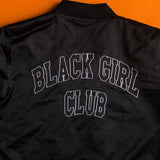 Black Girl Club Bomber Jacket