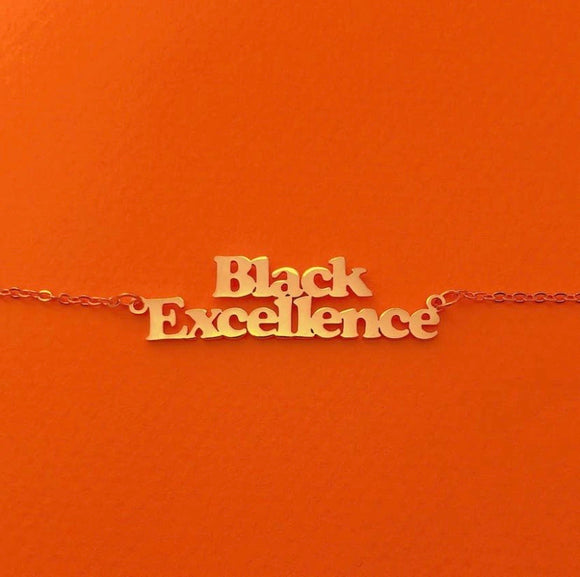 Black excellence Necklace